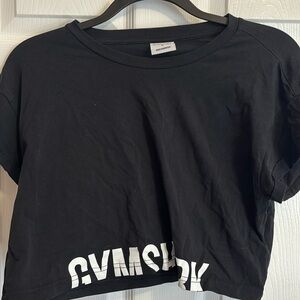Gymshark cropped tshirt
